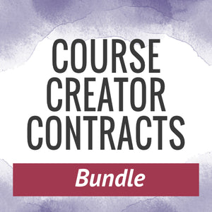 Course Creator Contracts Bundle