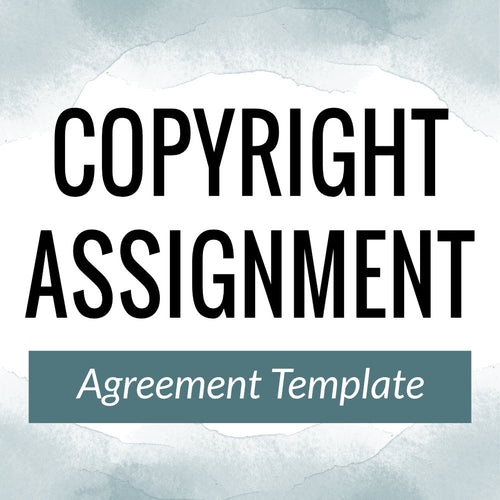 Copyright Assignment Agreement Template